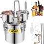 Moonshine'i destilleerimisseade, 21 L, roostevaba teras, vasktoru, termomeeter, pruulimiskomplekt