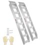 Alumiiniumist laadimisrambid 72" x 15", 2 tk, kandevõime 8810 naela