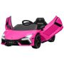 Laste elektriauto Aiyaplay 105x60x40cm., roosa/must