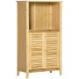 Vannitoakapp Homcom 50x25,5x92cm, helerohelises värvitoonis