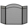 Kaminakaitse Homcom 96x1x60cm., must