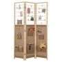 Screen 120x170x2cm., light brown/beige