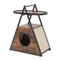 Scratching post 60x33x76cm., brown