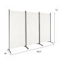 Screen 260x183cm., beige/black