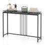 Console 120x30x90cm., black