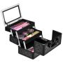 Cosmetic case 23x15x18cm., black