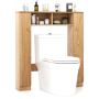 Bathroom cabinet 87.5x18x98cm., light brown