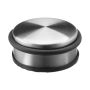 Stainless steel door stop, black/silver