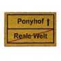 Doormat "Ponyhof" 40x60 cm.