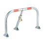 Parking space barrier 45x76x32cm., silver/red