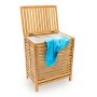 Laundry basket 60x50x35cm, 100L., light brown