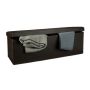 Folding bench 38x114x38cm., brown