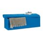 Folding bench 38x114x38cm., blue