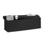Folding bench 38x114x38cm., black