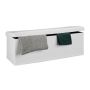 Folding bench 38x114x38cm., white