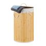 Laundry basket 65x41cm, 70L., cream/white