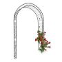 Plant arch 226x144x36.5cm, black