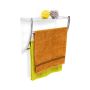 Towel holder 43x56x23cm., silver color