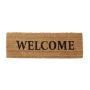 Doormat "Welcome" 75x25 cm., light brown