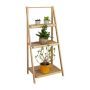 Plant stand 99x45x32cm., light brown