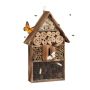 Insect hotel 48x31x9.5cm., light brown