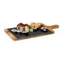 Cutting board 1.8x45x22.5cm., light brown/dark gray