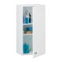 Wall-mounted bathroom cabinet 60x30x20.5cm., white