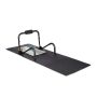 Set of 8 protective floor mats 1x60x60cm., black