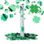 Confetti cannon 40x5x5cm., green color