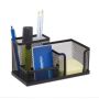 Writing instrument organizer 10x18.5x9.5 cm., black