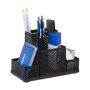 Writing instrument organizer 11x16x8 cm., black