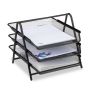 Paper tray 27x29.5x35.5 cm., black