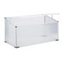 Mini greenhouse for plants 50x100x50cm., black