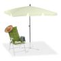 Sun umbrella 235x200x120cm., black/white