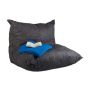 Bean bag 75x100x90cm., dark gray