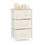 Living room shelf 86.5x47.5x45cm., cream/light brown/white color
