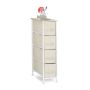 Living room shelf 76x20x48cm., cream/light brown/white color