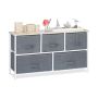 Living room shelf 54.5x100x30cm., gray/white