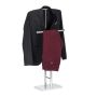 Clothes rack 106x49x20cm., silver color