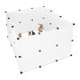 Playpen for rodents 92x110x110cm., white/black
