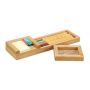 Writing instrument organizer 13.8x31x9 cm., light brown