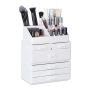Makeup organizer with drawers 29x23.5x14cm., white