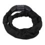 Bicycle lock with code 120cm, black