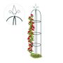 Garden trellis "Tower" 200x40cm., green color