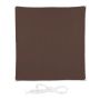 Square sun awning 500x500cm., brown
