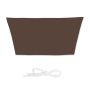 Sun awning 400x200x300x200, brown