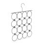 Clothes hanger, gray/black/silver