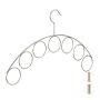 Clothes hanger, silver color
