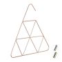 Clothes hanger, copper color