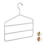 Clothes hanger, silver color